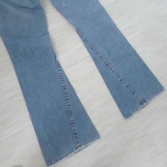 TRUE RELIGION ORIGINAL JOEY JEANS  size-29 FLARE  Made in U.S.A. w/BONUS BANDANA - Picture 12 of 16